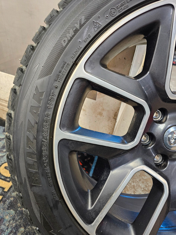 2019 Dodge Ram 22" Rims - Like New - Swift Current in Tires & Rims in Swift Current - Image 3