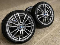 Great condition BMW 403m rims and tires fits 3 series 12-18