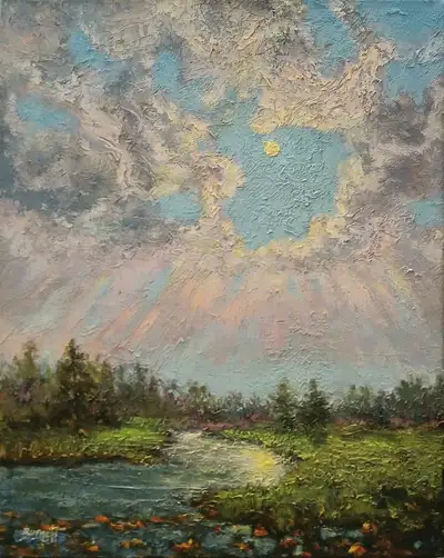 Palette Knife Oil Paintings on Sale, View more