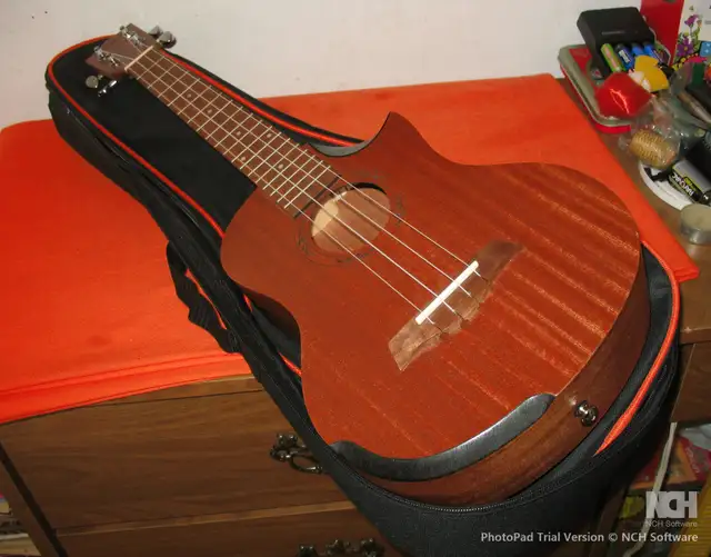 Ukulele Martin Smith Model: UK 712T-N Vintage Like New Condt. A1 in String in Edmonton - Image 8
