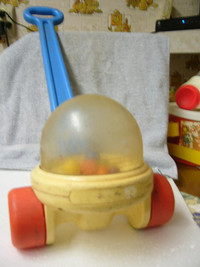 Fisher Price Corn Popper #2011 Push/Pull Toy