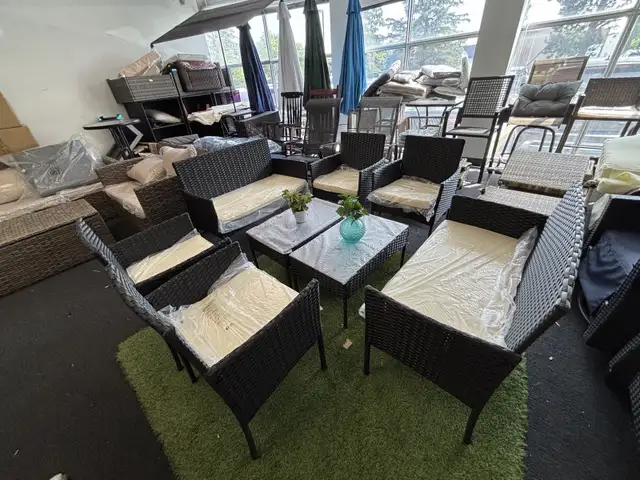 4 PC Outdoor Patio Set On sale in Patio & Garden Furniture in Markham / York Region - Image 6