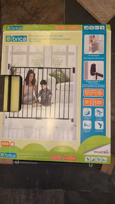 New Brica Extending Metal Gate, View more