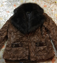 Beautiful faux fur jacket