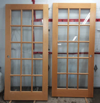 OAK FRENCH DOORS