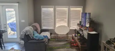 Single room in a huge beautiful house. Rest of house is shared, huge basement for working out, enter...