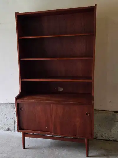 Bookcase by Johannes Sorth for Bornholms Mobelfabrik Denmark, View more