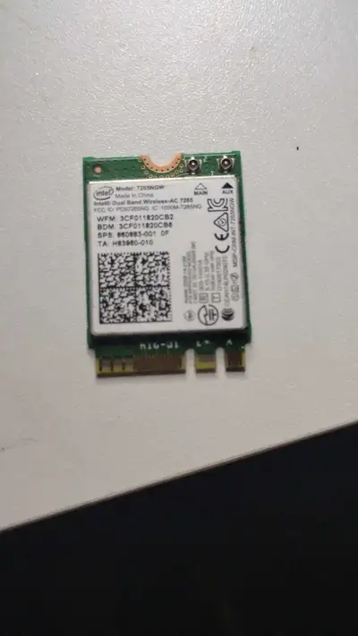 Intel 7265NGW Dual Band Laptop WiFi 5 Bluetooth 4.2 Network Card, View more