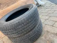 2 pneu Bridgestone 225/60R17  99H bonne condition