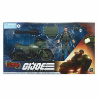 G.I. Joe Cobra Island Alvin "Breaker" Kinney with RAM Cycle