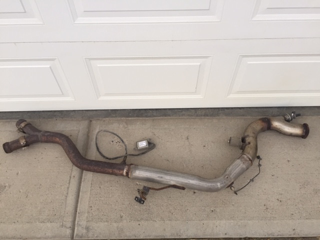 MERCEDES W164 ML DIESEL EXHAUST DELETE PIPE, DPF CAT PARTS in Engine & Engine Parts in City of Toronto - Image 2