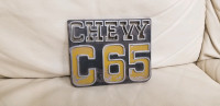 75 76 77 78 79 80 CHEVY CHEVROLET TRUCK C65 EMBLEM c6500