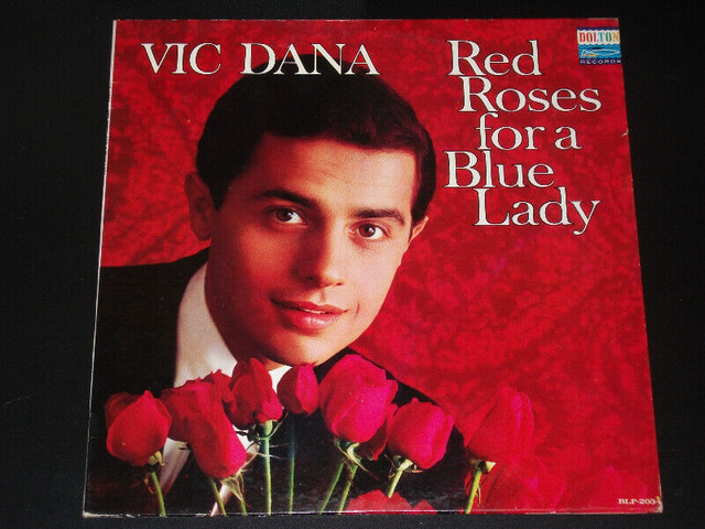 Vic Dana - Red roses for a Blue Lady (1956) LP dans CD, DVD et Blu-ray  à Ville de Montréal
