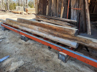 Cedar cribbing and retaining walls