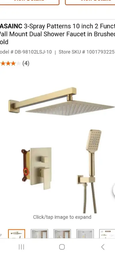 robinet neuf  pour douche, View more