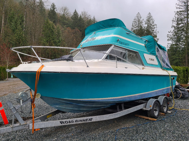 1974 American Industries Sabre Craft 235 in Powerboats & Motorboats in Chilliwack