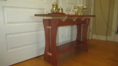 ❗❗❗CONSOLE TABLE NEW (OAK) (Builder) NEW 2025❗Made in Canada❗❗❗, View more