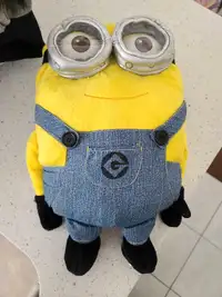 Soft toy Minion on sale (toy collection not used)