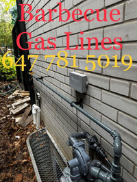 GAS LINE INSTALLS FOR GAS STOVES DRYERS POOL HEATERS BBQ