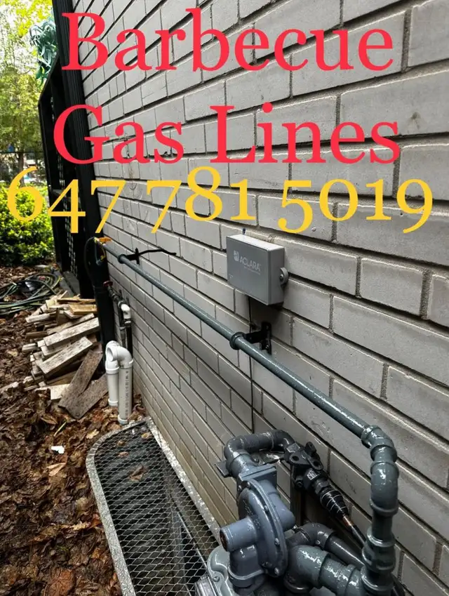 GAS LINE INSTALLS FOR GAS STOVES DRYERS POOL HEATERS BBQ in Stoves, Ovens & Ranges in Markham / York Region - Image 2