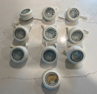 LED UNDER COUNTER PUCK LIGHTS x 10