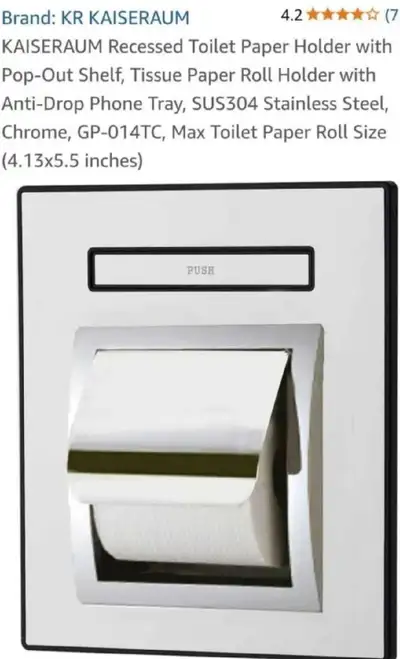 KAISERAUM Toilet Paper Holder, View more