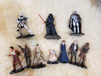 STAR WARS Disney Store CAKE TOPPERS - The Force Awakens