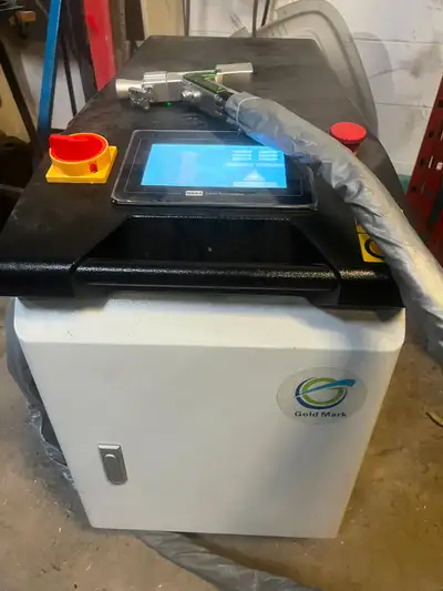 Similar machine sells for $15000 on amazon. This machine is like brand new, hardly used. The laser c...