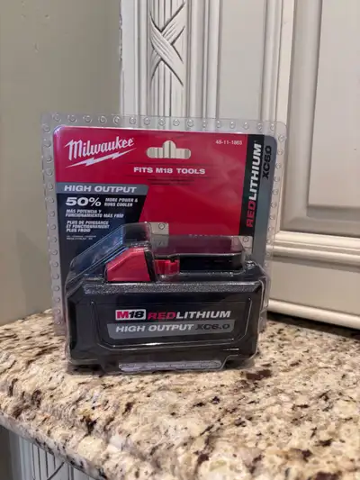 Milwaukee battery, View more