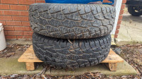 4 good tires from 2003 GMC truck 80% tread