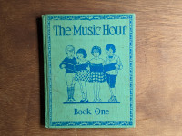 The Music Hour Book One Vintage Music Book