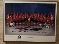 Framed Hockey Team Photo - Team Canada 1996