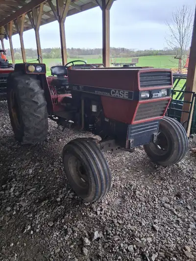Runs good! Functions as it should, Has left hand forward reverse lever, rear tires are good. Hours a...