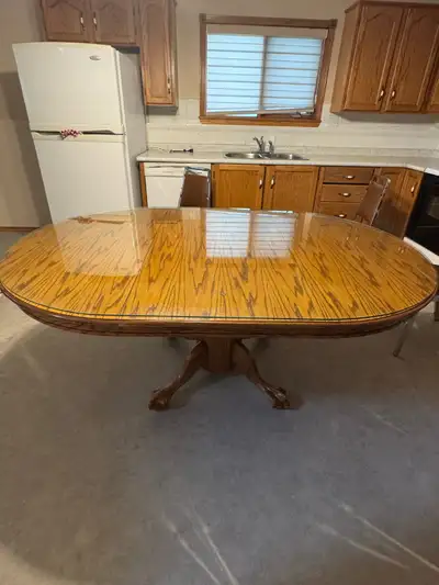 Solid Oak Kitchen Table, View more