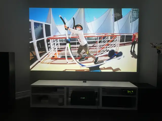 Abox LED Projector 1080p 100" screen tv in TVs in City of Toronto - Image 6