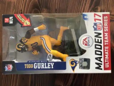 Unopened Madden NFL 17 Todd Gurley Colour rush L.A. Rams variant figure. Pickup in St. Albert or NW...