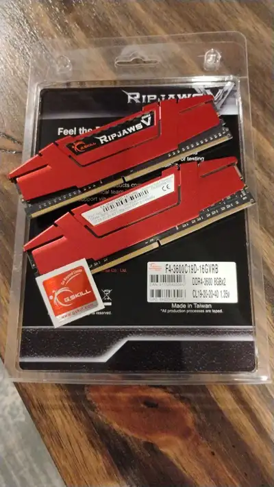 G. Skill - Ripjaws DDR4 3600 16gb, View more