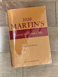 2020 Martin’s Annual Criminal Code
