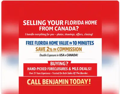 The Best Time to Buy in Florida Is NOW Buying? Ask Ben what’s available right now in MLS, bank‑owned...