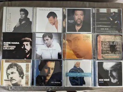12 Male vocalist CD's. All 12 for $7.00., View more