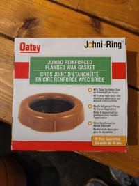 Reinforced wax ring for toilets - new