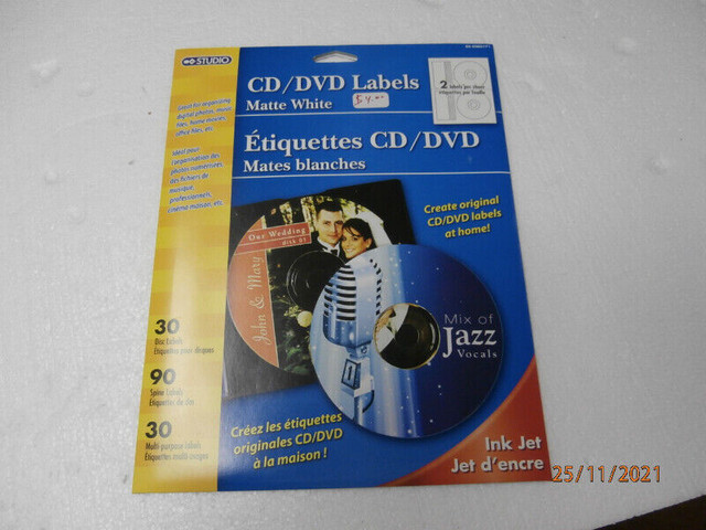 All you need dvd labels cd and inserts for case in CDs, DVDs & Blu-ray in Stratford - Image 4