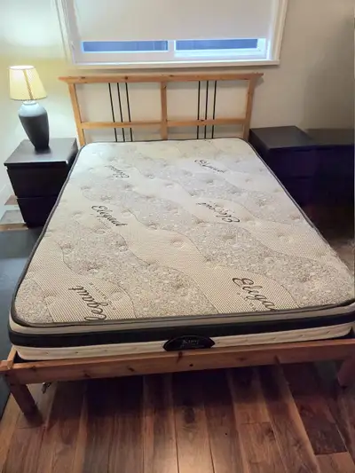 Bed Frame & Mattress Set (Full) size, View more