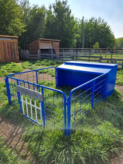 Sheep or lamb creep feeder, View more
