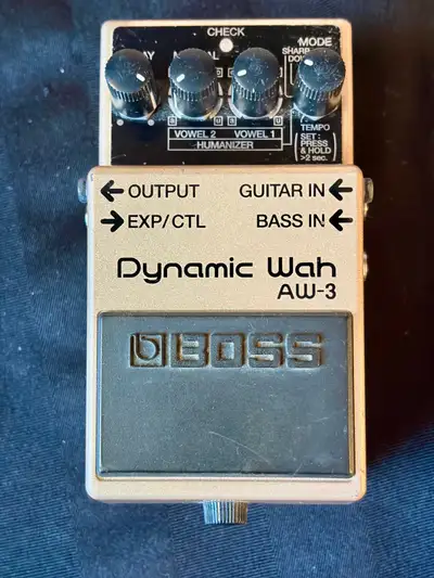 Boss AW-3 Dynamic Wah, View more