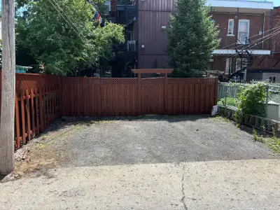 100$/mois 1 Place de stationnement à louer à Villeray (entre St-Denis & Drolet et entre Faillon & Vi...