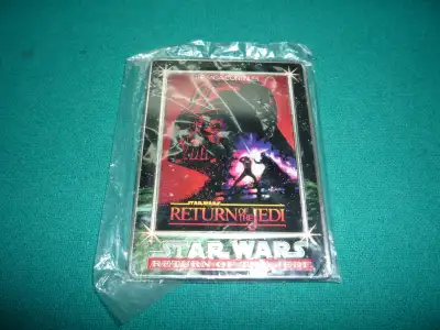 Vintage Star Wars Return of the Jedi Metallic Impressions Promo, View more