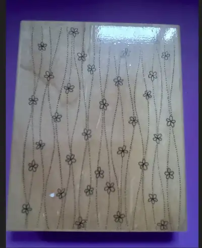 Paper Crafts Background Stamp never used, View more
