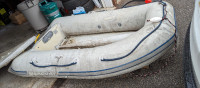 Dinghy Watercraft Mercury inflatable Boat Tender W three Pumps