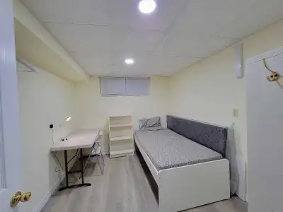 Available from june1st, 2026 male only, Sharing Basement room suitable Private room Rent $800. Shari...